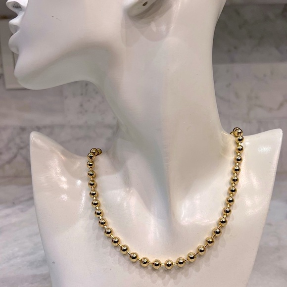 RJ Graziano Gold Ball Bead Necklace - Picture 6 of 9